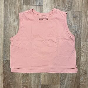 Basin + Range Sleeveless Pocket Tank Top